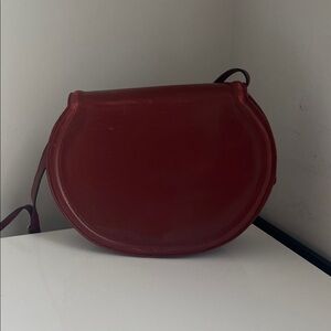 Salvatore Ferragamo Vintage Burgundy Shoulder Bag
